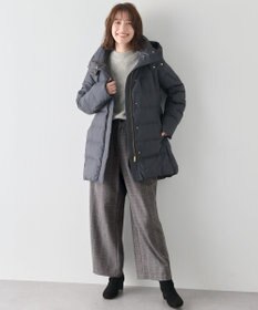 ANY 【洗濯機可/ウエストゴム】ウーリッシュ２タックワイドパンツ