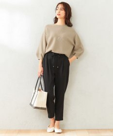 ANY 【接触冷感・UVケア】イージーケア美脚 パンツ