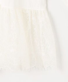 組曲 レースコンビ ロングTシャツ