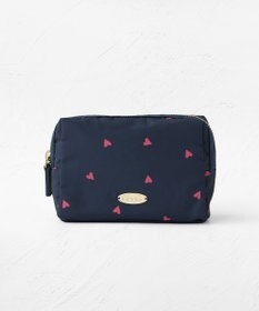 TOCCA 【撥水】DANCING LOVE POUCH ポーチ ネイビー系