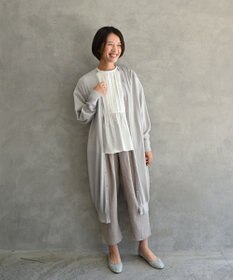 muuc 〈高品質シルク＆スーピマ超長綿〉〈洗えるニット〉〈通年着られる〉シルクコットンのロングカーディガン