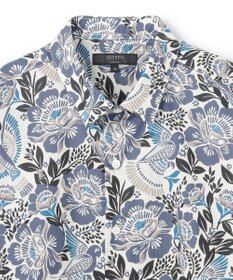 JOSEPH HOMME 新柄【洗える】メキシカントロピカルプリント　半袖レギュラーカラーシャツ