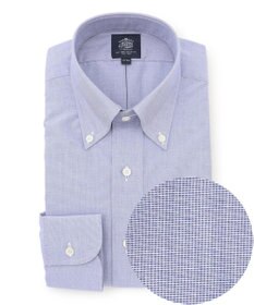 J.PRESS MEN 【PREMIUM PLEATS / 形態安定】スーピマコットンエンドオンエンド シャツ / B.D.