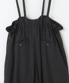 23区 【SACRA】アセテートブライトツイル サロペット