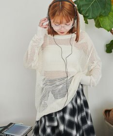 WEGO スターメッシュBIGニット