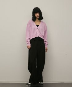 GRACE CONTINENTAL スリーブスリットニットカーディガン