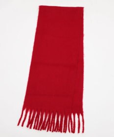 WEGO 【マフラー/ユニセックス着用】ワイドフリンジストール