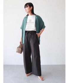 Green Parks ゆったり開襟シャツ