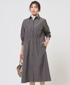 J.PRESS LADIES L 【WEB限定カラーあり】TC ライトタンブラー シャツワンピース