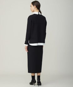 ICB L 【先行予約】コットンポリエステルスムース ニットスカート