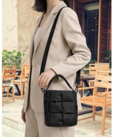 style code 【軽量・ペットボトル収納可能】パデット　縦型ショルダー　２WAY 　高密度ナイロン