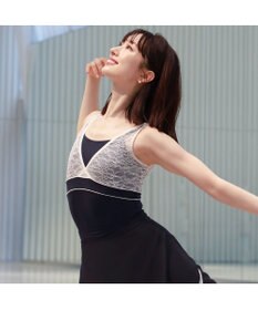 Chacott 【AKANE TAKADA】ノースリーブレオタード