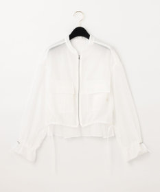 GRACE CONTINENTAL バックコンシャスブルゾン