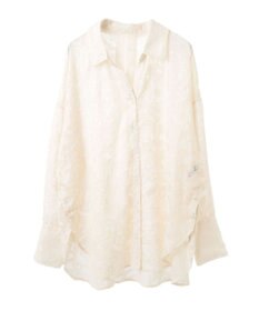 YECCA VECCA 3wayシアージャガードシャツ