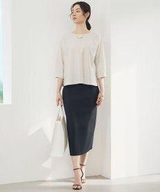 自由区 L ストライプコットンタイプライター