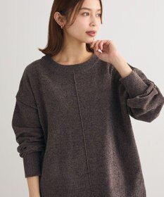 Green Parks ベロアモールリラックスサイズニットプルオーバー