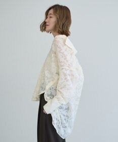 YECCA VECCA 3wayシアージャガードシャツ