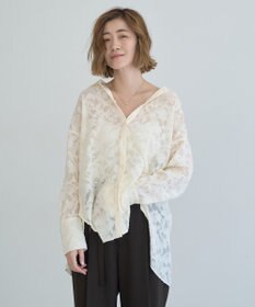 YECCA VECCA 3wayシアージャガードシャツ