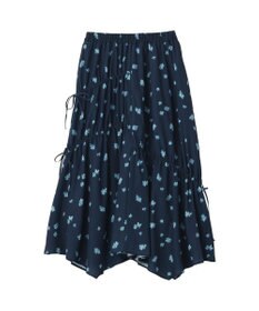 CRAFT STANDARD BOUTIQUE ボタニカルプリントデザインスカート