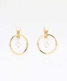 組曲 サークルパールイヤリング