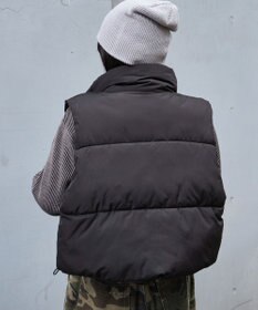 WEGO 【25年秋冬新作】ショートパファーベスト