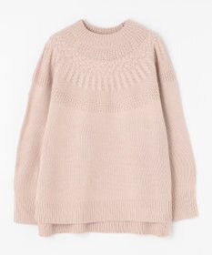 ANY 【洗える】ソフトタッチ求心ニット