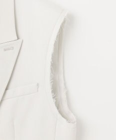 NAVE ウールポリエステルツイル ジレ