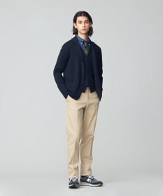 J.PRESS MEN ピースダイ トリコチンストレッチパンツ