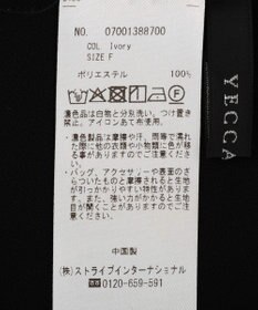 YECCA VECCA 【2点SET】フラワー柄スパンコール刺繍ドレス