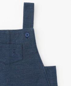 組曲 KIDS 【80-90cm】Check 半袖オーバーオール