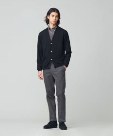 J.PRESS MEN ピースダイ トリコチンストレッチパンツ