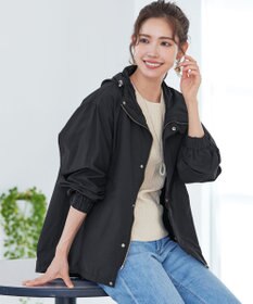 Tiaclasse 【洗える】撥水ドロストマウンテンパーカ―