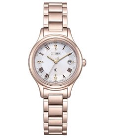 CITIZEN 【クロスシー】肌を美しくみせる「サクラピンク/R」が上品に輝くhikari collection　光発電エコ・ドライブ電波時計