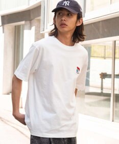 WEGO 【MLサイズ展開/綿100%】グラフィックワンポイントT（SS）