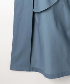 自由区 S コットンナイロンバルカラー コート