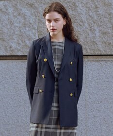J.PRESS LADIES L オックス ダブル テーラードジャケット