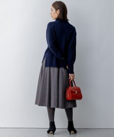 組曲 T/Rツイルストレッチ フレアスカート