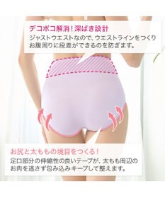 BRADELIS New York シリーズ160万枚突破 【BRADELIS NewYork / 育尻・伸びる・綿混・深め】モモパンツ・ショーツ#301 S～LL はくだけで簡単に補正