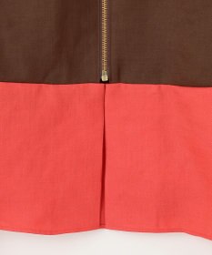 GRACE CONTINENTAL バイカラージップスカート