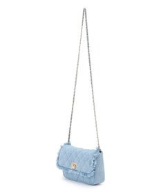 23区 【先行予約】デニムフリンジ ショルダーバッグ