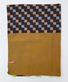 POLS ウールカットジャカードストール