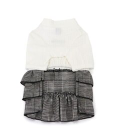 PET PARADISE J.PRESS スカート つなぎ 《グレンチェック》 小型犬