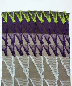 POLS ウールカットジャカードストール