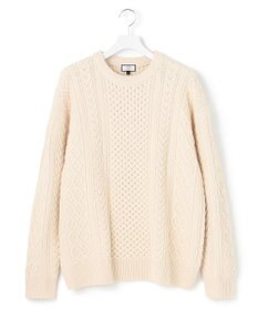 J.PRESS YORK STREET 【UNISEX】アランケーブルニット