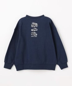 ANY KIDS 車プリント 裏毛トレーナー