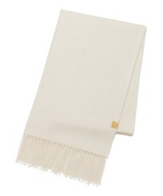 MOONBAT WEB限定【洗える】ミエル (miel) カシミヤ100％ 無地ストール