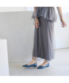 MODE ET JACOMO <carino>【レイン対応】中敷きデザインバレエシューズ