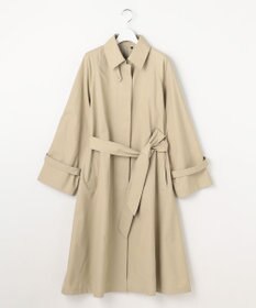 自由区 S コットンナイロンバルカラー コート
