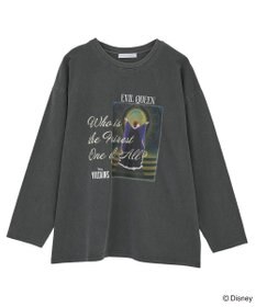 Green Parks VILLAINS/ピグメントプリント長袖Tシャツ