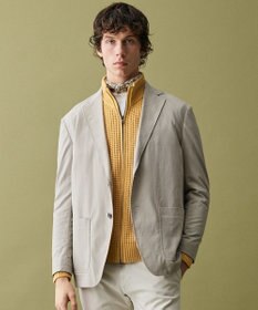 JOSEPH ABBOUD 【日本製】RCF綿ローン 小紋柄プリント スカーフ